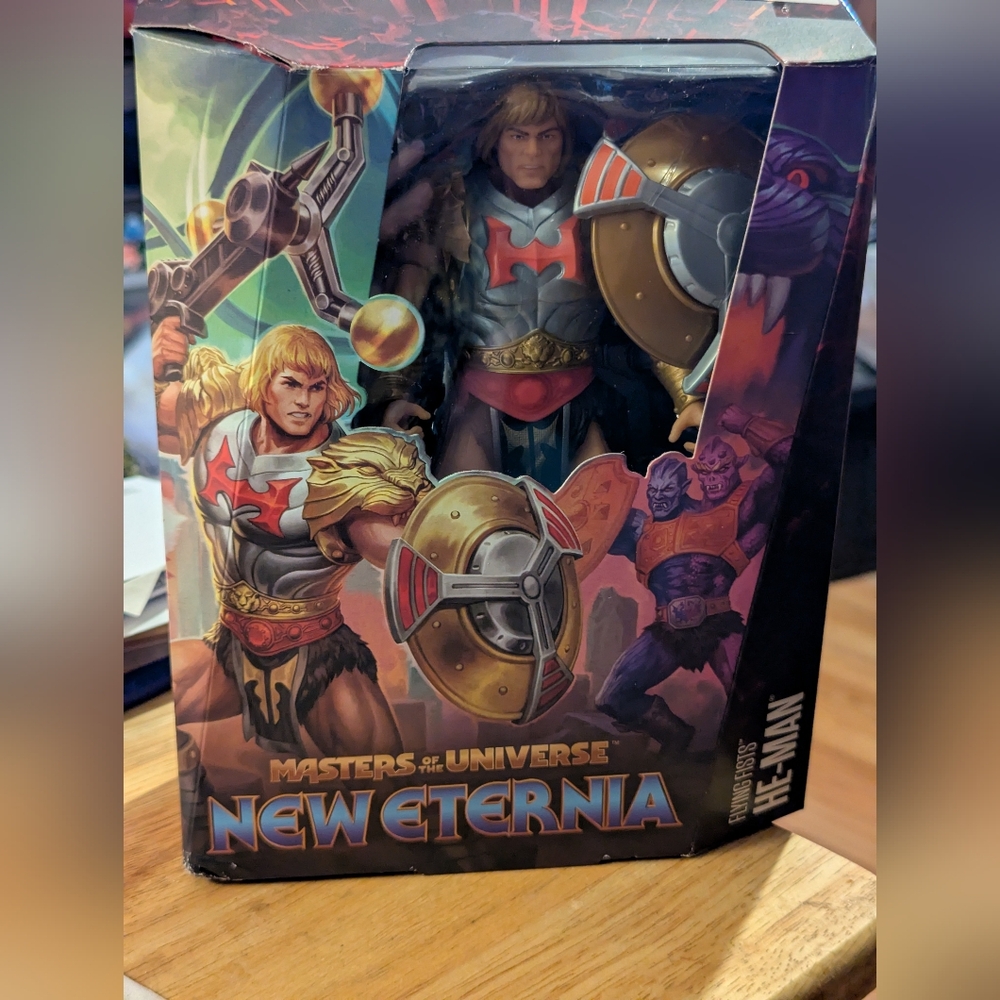 Masters Of The Universe Masterverse New Eternia Flying Fists He-Man